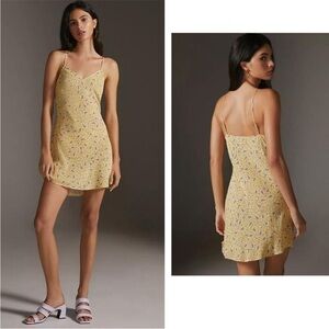 Favorite Daughter The Drew Floral Mini Slip Dress